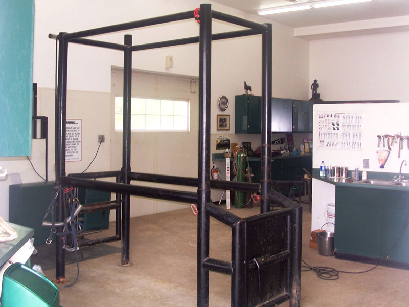 2,500 sq. ft. climate-controlled equine clinic